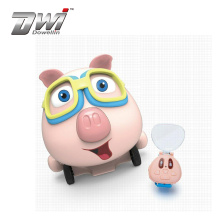 DWI 2.4GHz Funny pig  toy car with smart watch for kids